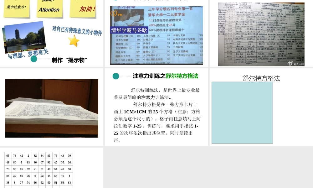 《如何提高你的注意力》