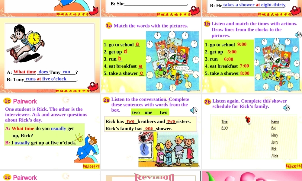 初一英语《unit11whattimedoyougotoschool-》PPT课件