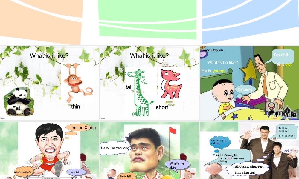 (人教PEP)六年级英语下册课件_unit1_part_a