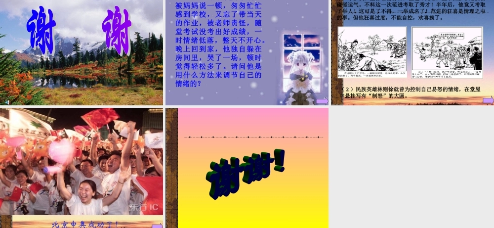 七年级政治下册 第二课(情绪调味师)课件3 人民版 课件