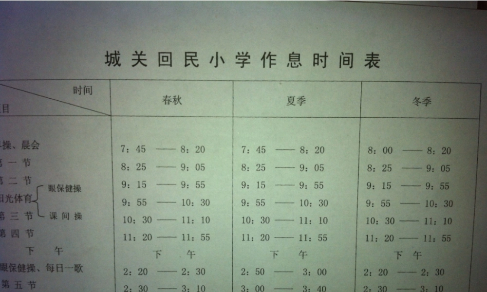 新课标小学英语五年级第五册_Module8_Unit1_What_time_does_school_start课件