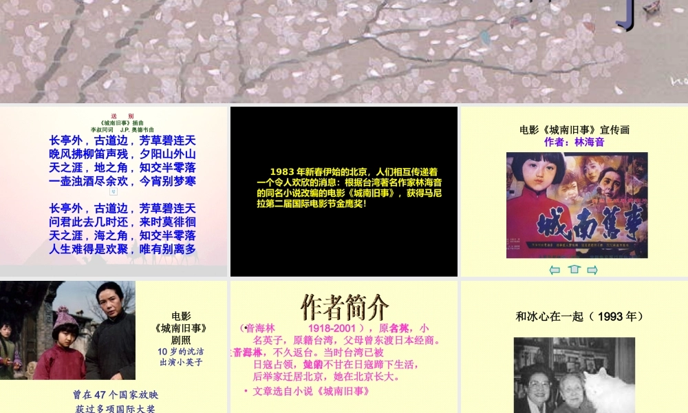 爸爸的花儿落了-课件