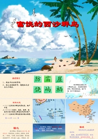 富饶的西沙群岛 ()