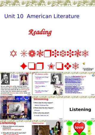 Unit10 American Literature 新课标 人教版 课件