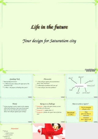 life in the future5 高二英语life in the future课件[整理五课时]人教版 高二英语life in the future课件[整理五课时]人教版