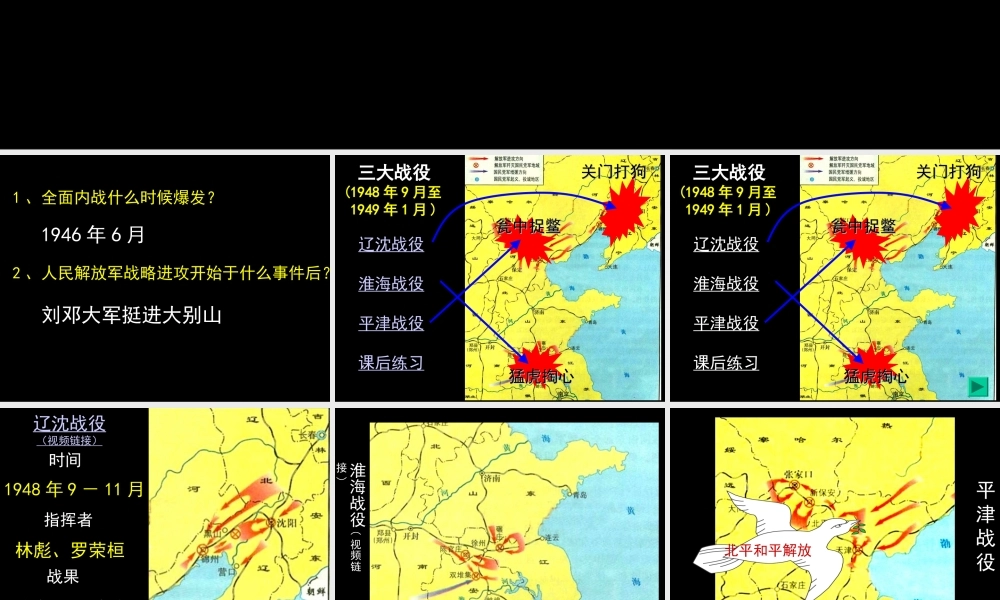 七年级历史战略大决战课件 鲁教版 课件
