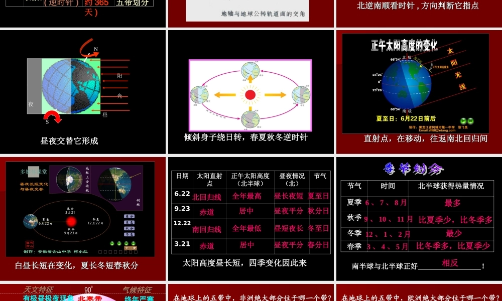 七年级地理第四章世界的气候类型第三节影响气候的主要因素课件(第一课时)湘教版 课件