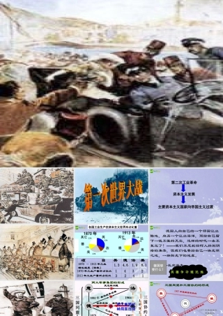 九年级历史上册 第一次世界大战课件 人教新课标版 课件