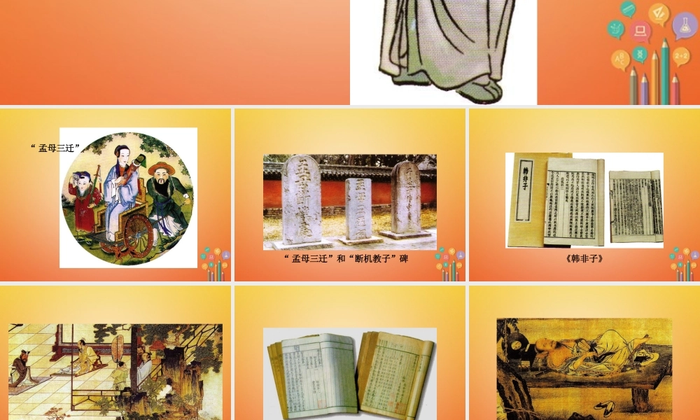 (秋季版)七年级历史上册 第二单元 国家的形成与发展 第8课(春秋战国时期的思想家)图片资料素材 冀教版 素材