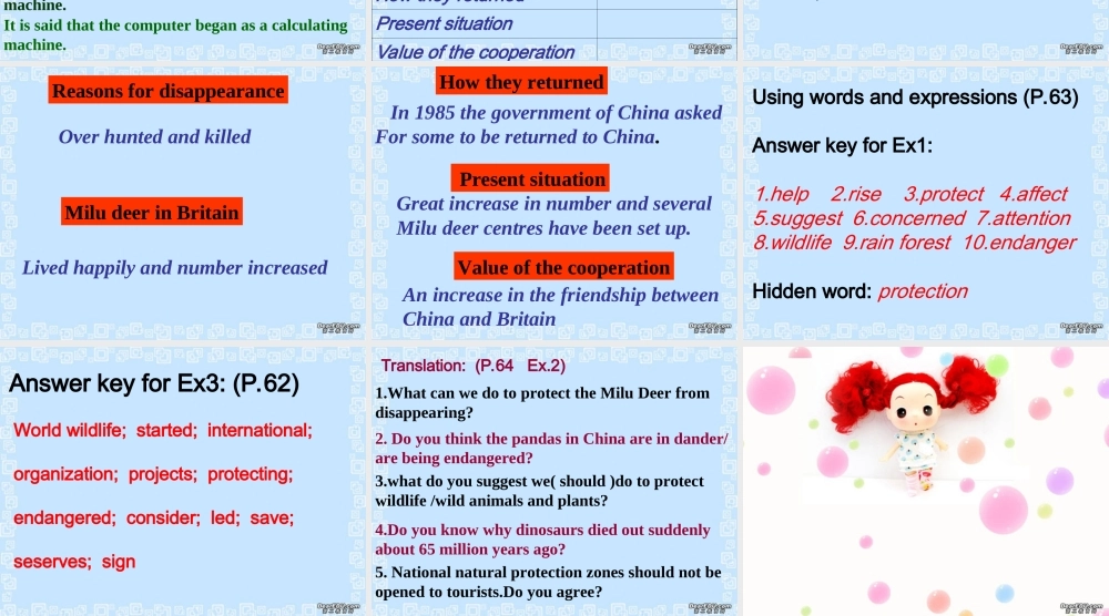 M2 Unit4 reading taskP5 高一英语Unit4全单元课件[整理五个]新课标 人教版