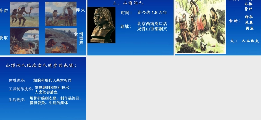 七年级历史上册 1.1(祖国境内的早期人类)课件 冀教版 课件