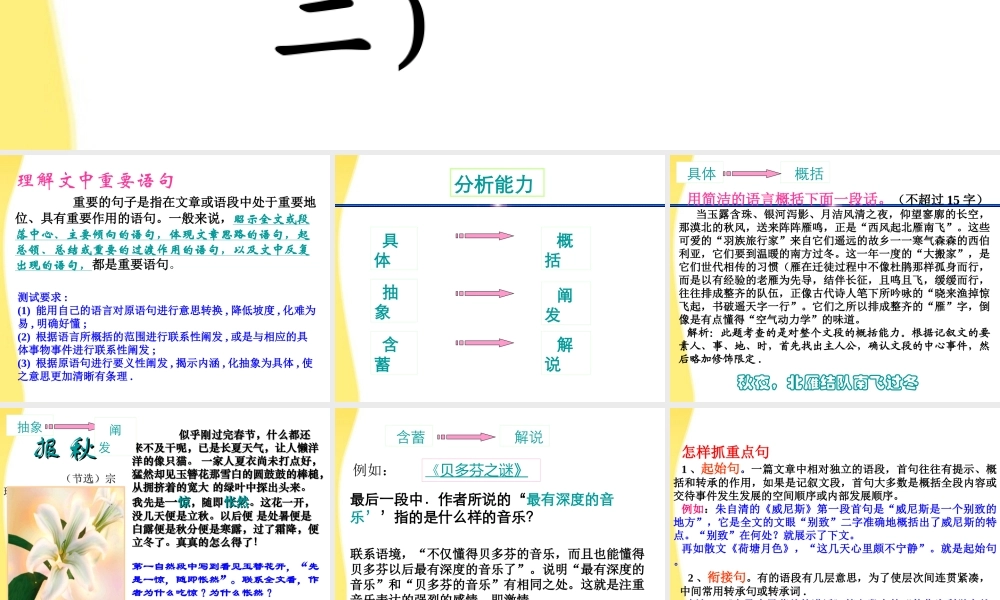 11—12年高三语文论述类文本阅读16课件