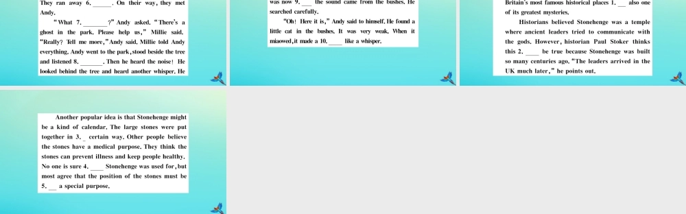 (河南专版)九年级英语全册 Unit 8 It must belong to Carla(第1课时)习题课件 (新版)人教新目标版 课件