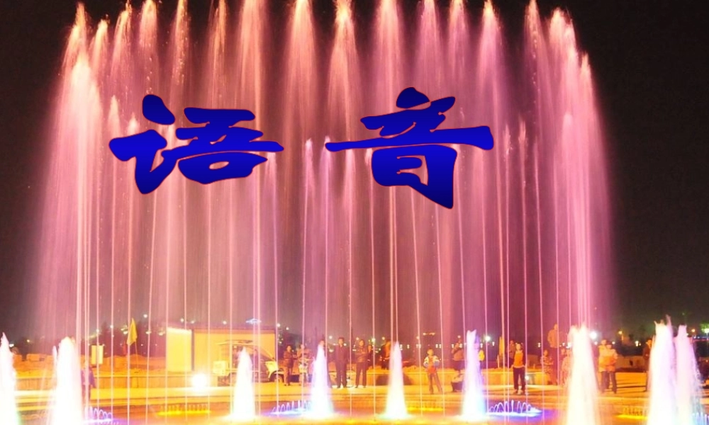 中考语文复习专题 语音课件