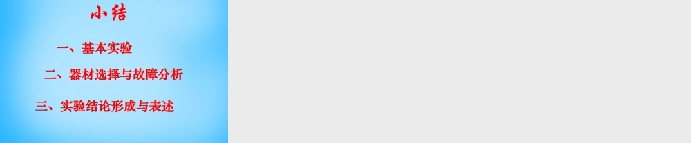 中考物理 电学实验复习课件