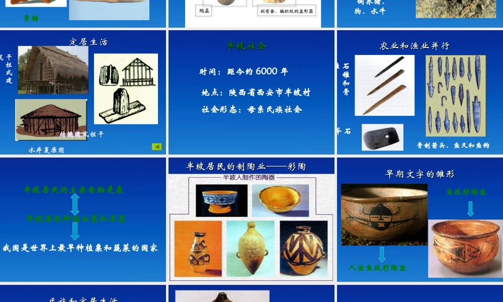 七年级历史上册 1.2(原始的农耕社会)课件 计较版 课件