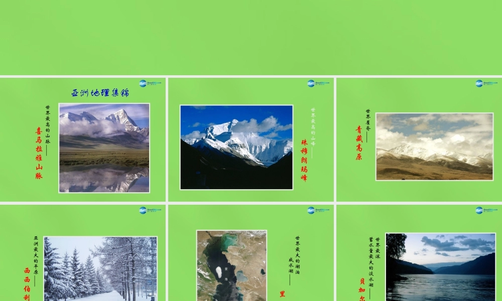 七年级地理下册 8.1 位置、范围和自然条件课件 晋教版 课件