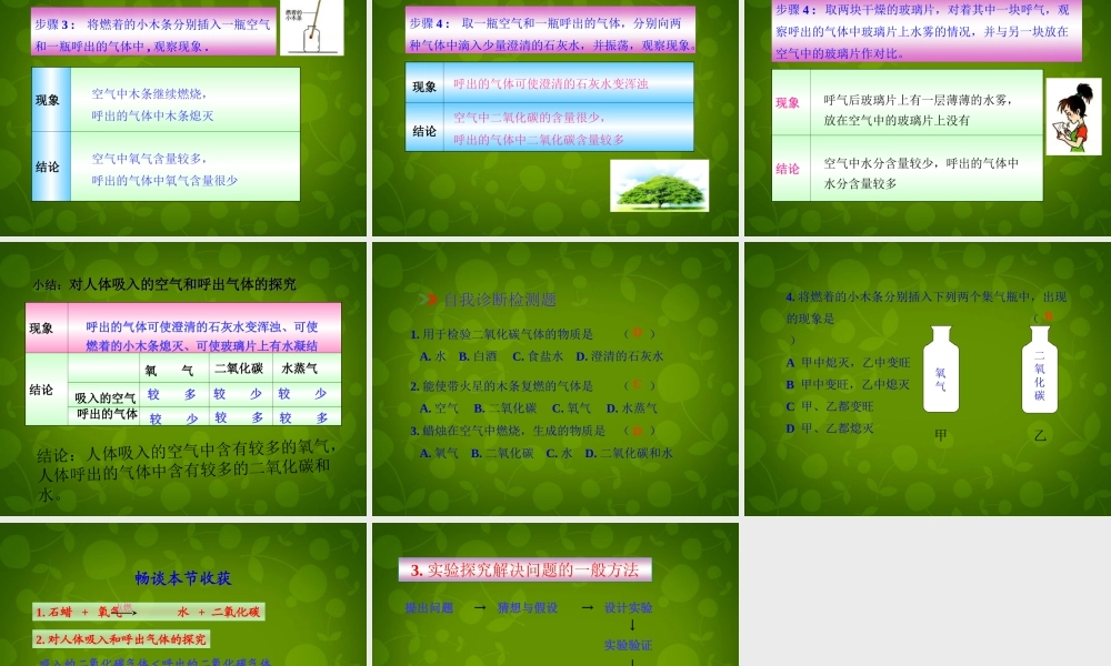 九年级化学上册(12 化学是一门以实验为基础的科学)课件 (新版)新人教版 课件