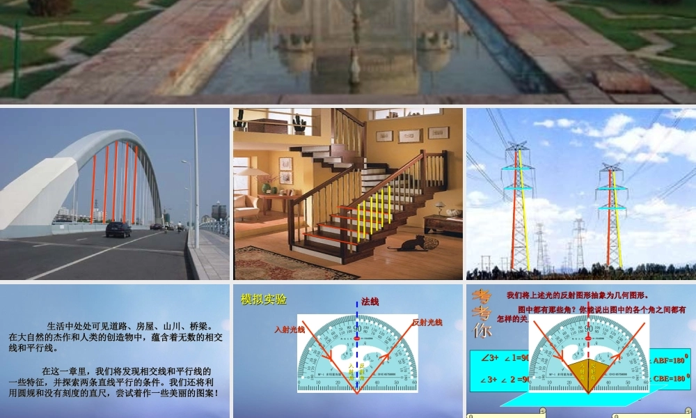 七年级数学上册 6.3 余角、补角、对顶角的概念素材 (新版)苏科版 素材