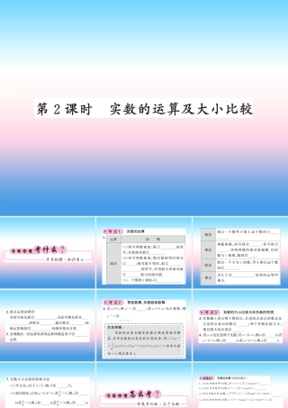 (课标版通用)中考数学一轮复习 第1章 数与式 第1节 第2课时习题课件