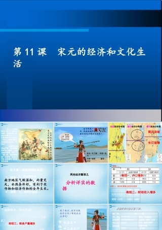 七年级历史下册 第11课 宋代的经济和社会生活课件 岳麓版 课件