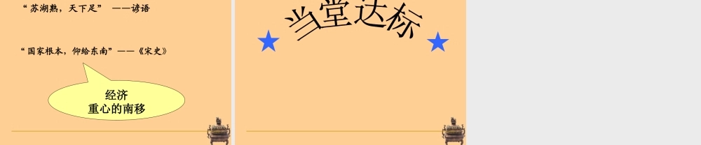 七年级历史下册 第二单元第10课经济重心的南移课件 人教新课标版 课件