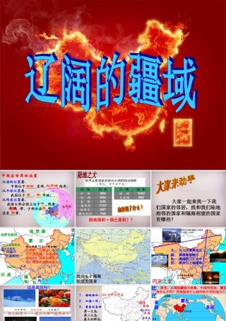 七年级历史与社会下册 第五单元 第1课 第1框 辽阔的疆域课件 人教版 课件