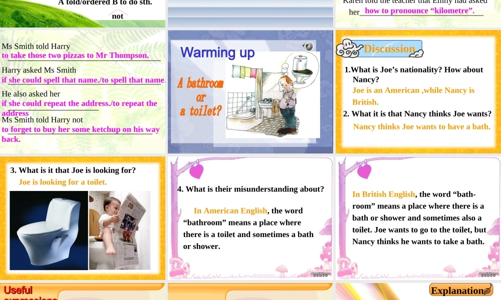 Unit2 全单元课件 人教版 课件