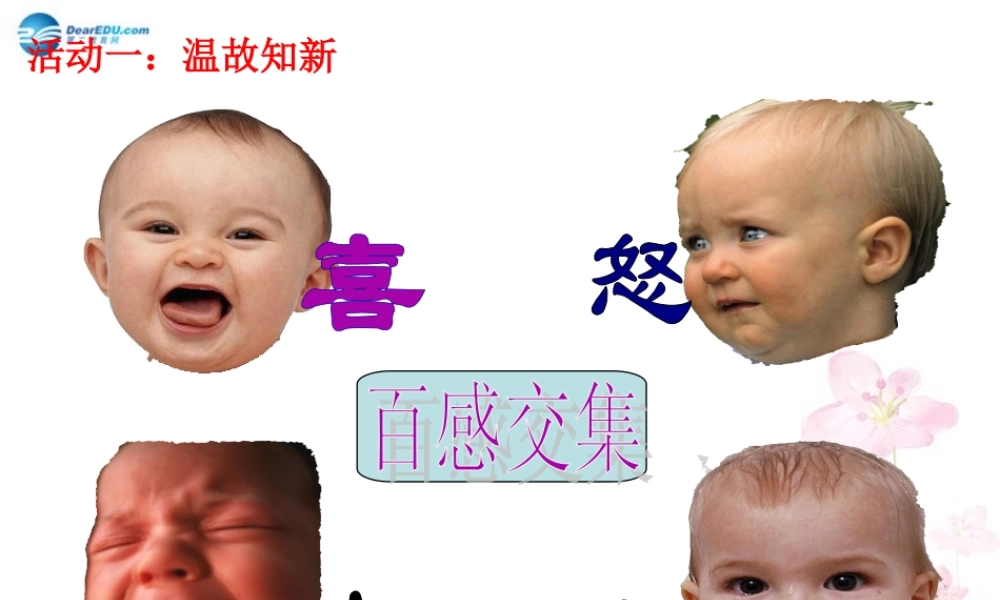 七年级政治上册 第六课 第二框 善于调控情绪课件 新人教版 课件