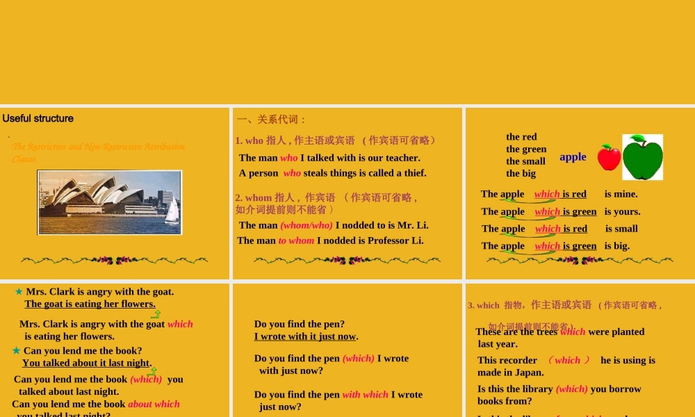 中考英语语法考点专题复习3 代词课件6 课件