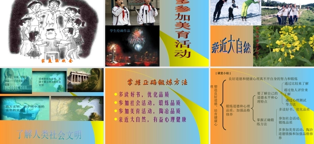 七年级政治塑造良好道德  培育健康心理课件 新课标 人教版 课件