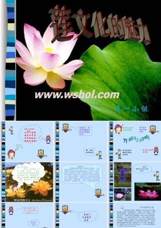 (莲文化的魅力)课件1 八年级语文上册第五单元(综合性学习莲文化的魅力)课件7套人教版 八年级语文上册第五单元(综合性学习莲文化的魅力)课件7套人教版