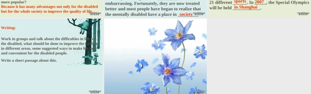 unit17Integrating1 江苏地区高二英语 第17单元全套ppt课件 人教版 江苏地区高二英语 第17单元全套ppt课件 人教版