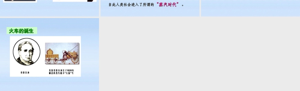 九年级历史上册  第六单元第17课英国工业革命课件 华东师大版 课件