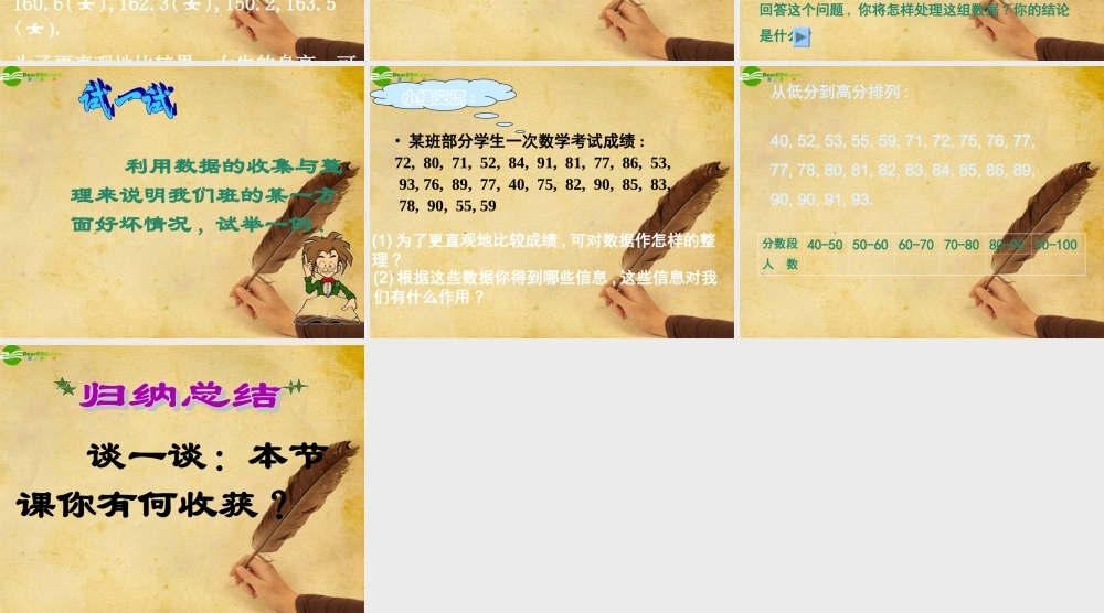 七年级数学上册 数据的收集课件 沪科版 课件