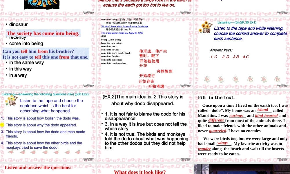M2 Unit4 readingIIP4 高一英语Unit4全单元课件[整理五个]新课标 人教版