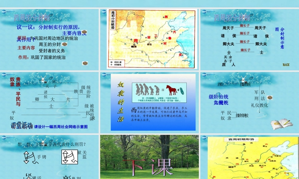 七年级历史上册 第二单元 第6课 夏商西周的社会与国家课件 北师大版 课件