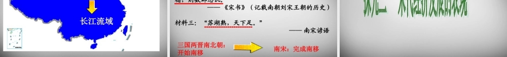七年级历史下册 第二单元 第12课 经济发展与重心南移课件 北师大版 课件
