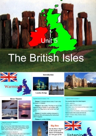 Unit5 The British Isles 课件