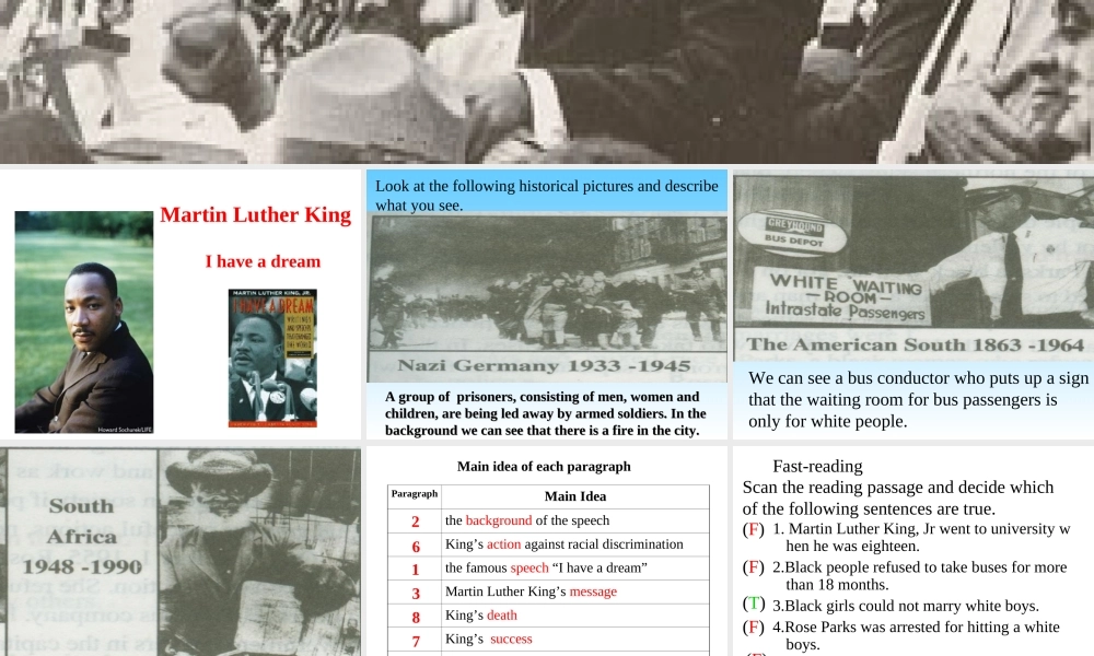 unit14 The 2nd period-readingluo Unit14 Freedom fighters全单元课件 新课标 人教版 Unit14 Freedom fighters全单元课件 新课标 人教版