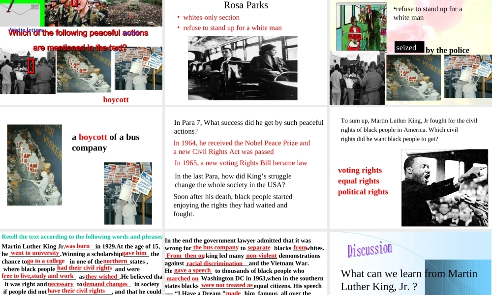 unit14 The 2nd period-readingluo Unit14 Freedom fighters全单元课件 新课标 人教版 Unit14 Freedom fighters全单元课件 新课标 人教版