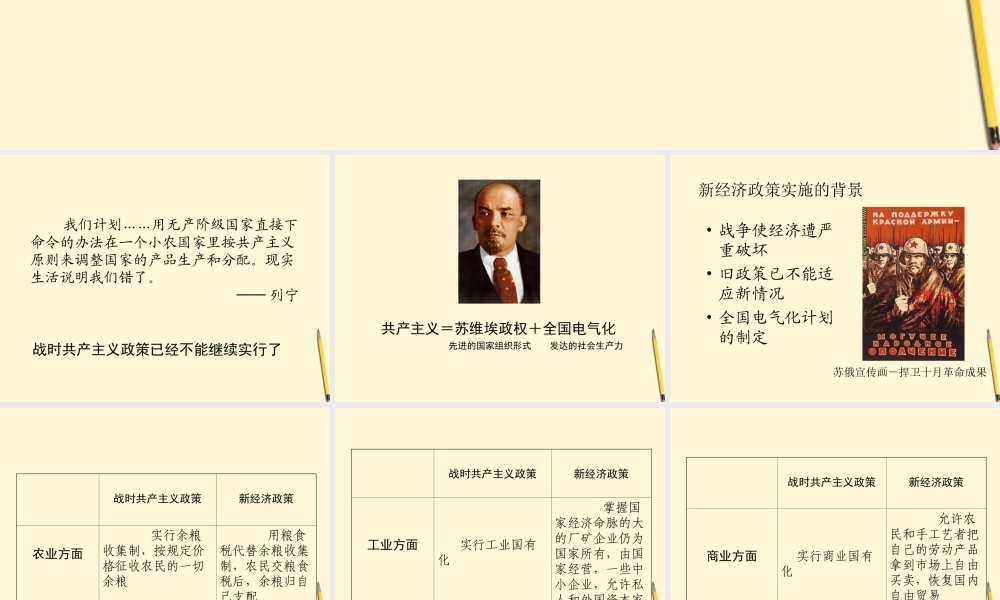 九年级历史下册 12(对社会主义道路的探索)课件 鲁教版 课件