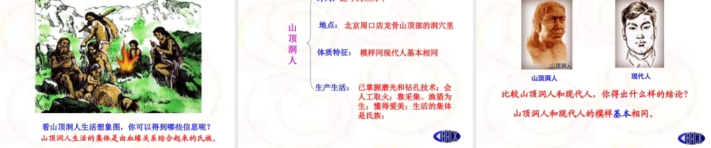 七年级历史上册 第1课(祖国境内的远古居民)课件 新人教版 课件