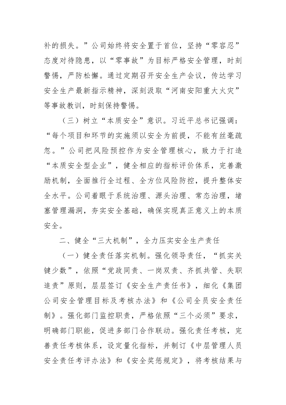 2024年安全生产工作情况总结_第2页