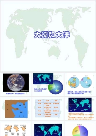 七年级地理大洲和大洋课件3 新课标 人教版 课件