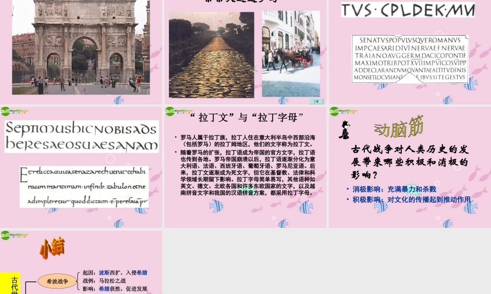 九年级历史上册 第7课 战争与民族课件 沪教版 课件