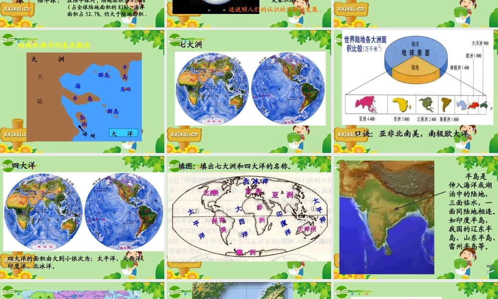 七年级历史与社会上册 第一课(我的家在哪里)课件 人教新课标版 课件
