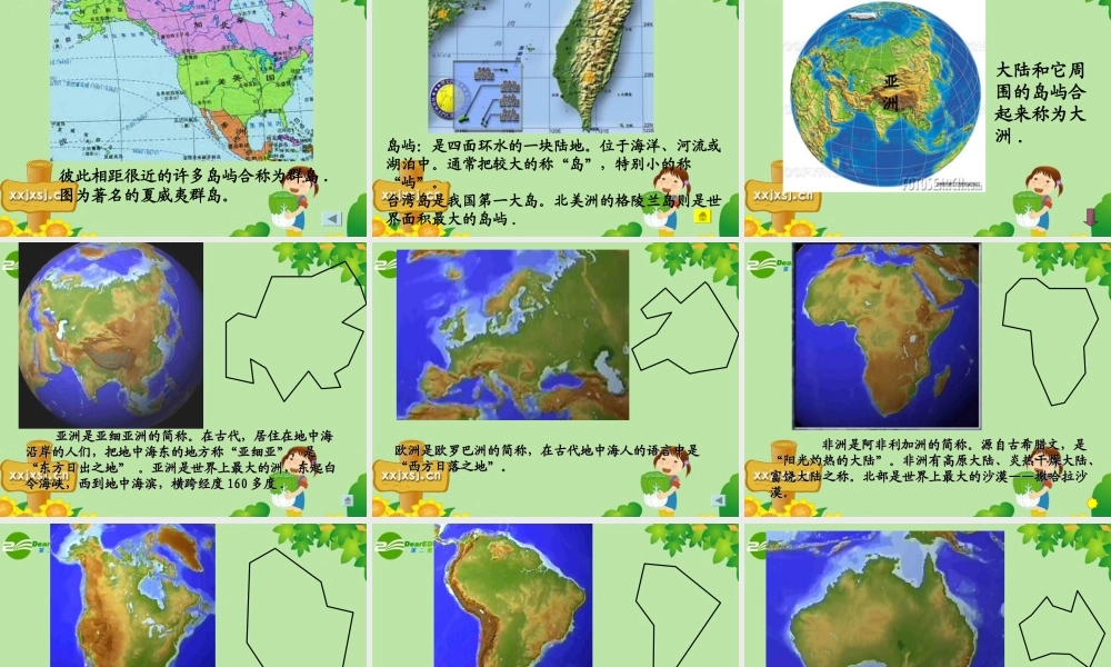 七年级历史与社会上册 第一课(我的家在哪里)课件 人教新课标版 课件