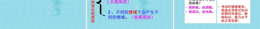 七年级政治下册 第十三课 第一框 你了解自己的情绪吗课件 鲁教版 课件