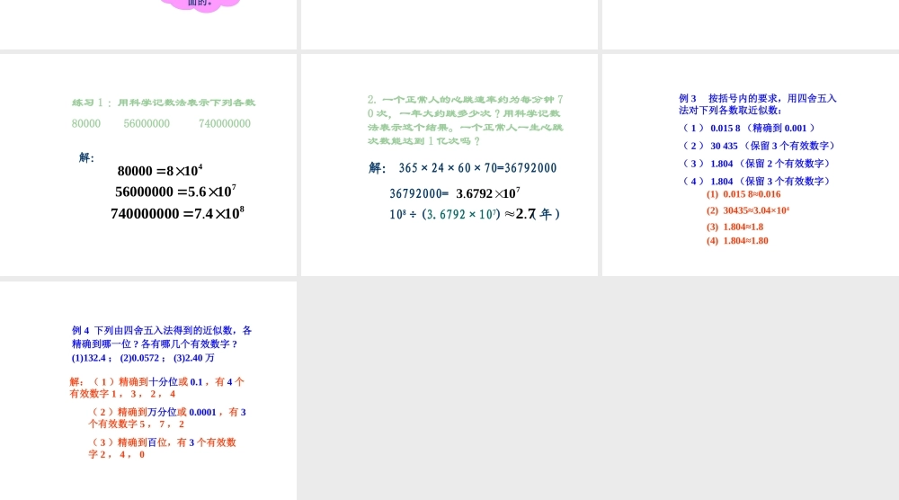 七年级数学上15有理数的乘方——重点难点课件人教版 课件